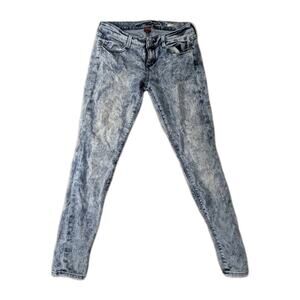 Arizona Jeans Size 9 Acid Wash Skinny Jeans Women’s Stretch Denim